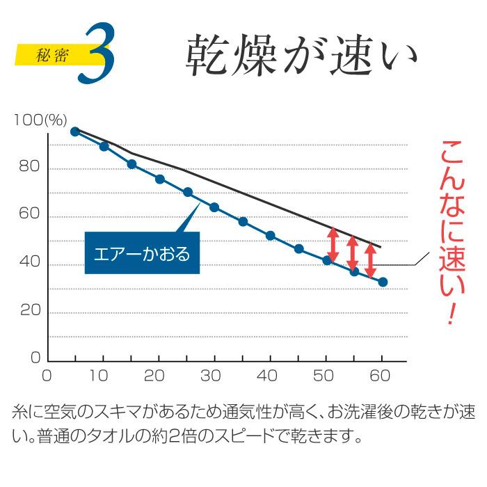 エアーかおる タオル エニータイム ダディボーイ 浅野撚糸 34×120cm ギフト 母の日｜reishisoap｜16