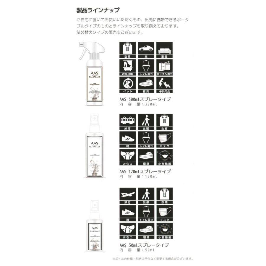 AAS 除菌  詰め替え用 4リットル アース 抗菌 スプレー 防ダニ 防カビ 消臭 ミスト 無香料 安心 安全 整体師 歯医者 医者 4000ｍl AAS4000｜reisouclub｜11