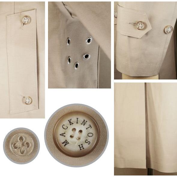 Mackintosh DOWNFIELDゴム引きコットン ステンカラーコート Mackintosh DOWNFIELDゴム引きコットン ステンカラーコート