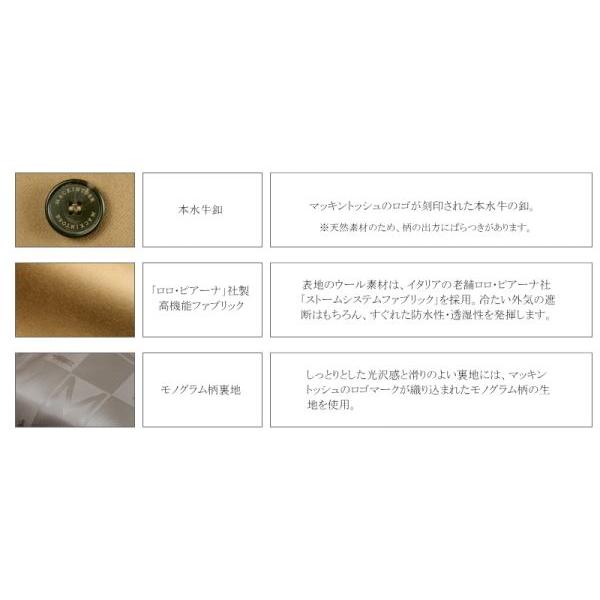 Mackintosh（マッキントッシュ） DUNKELD ロロ・ピアーナ社製 ウール