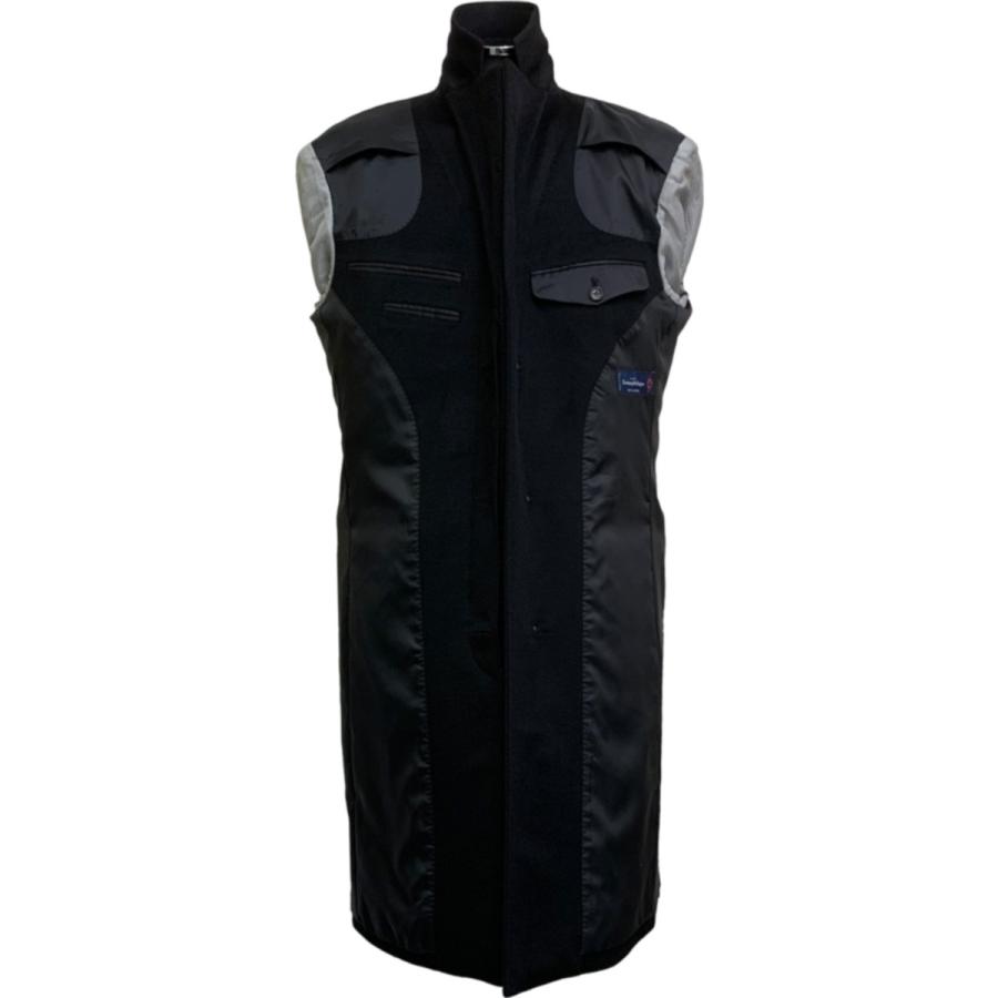 ZEGNA（ゼニア） チェスターコート シングル ロング カシミヤ100％ 黒