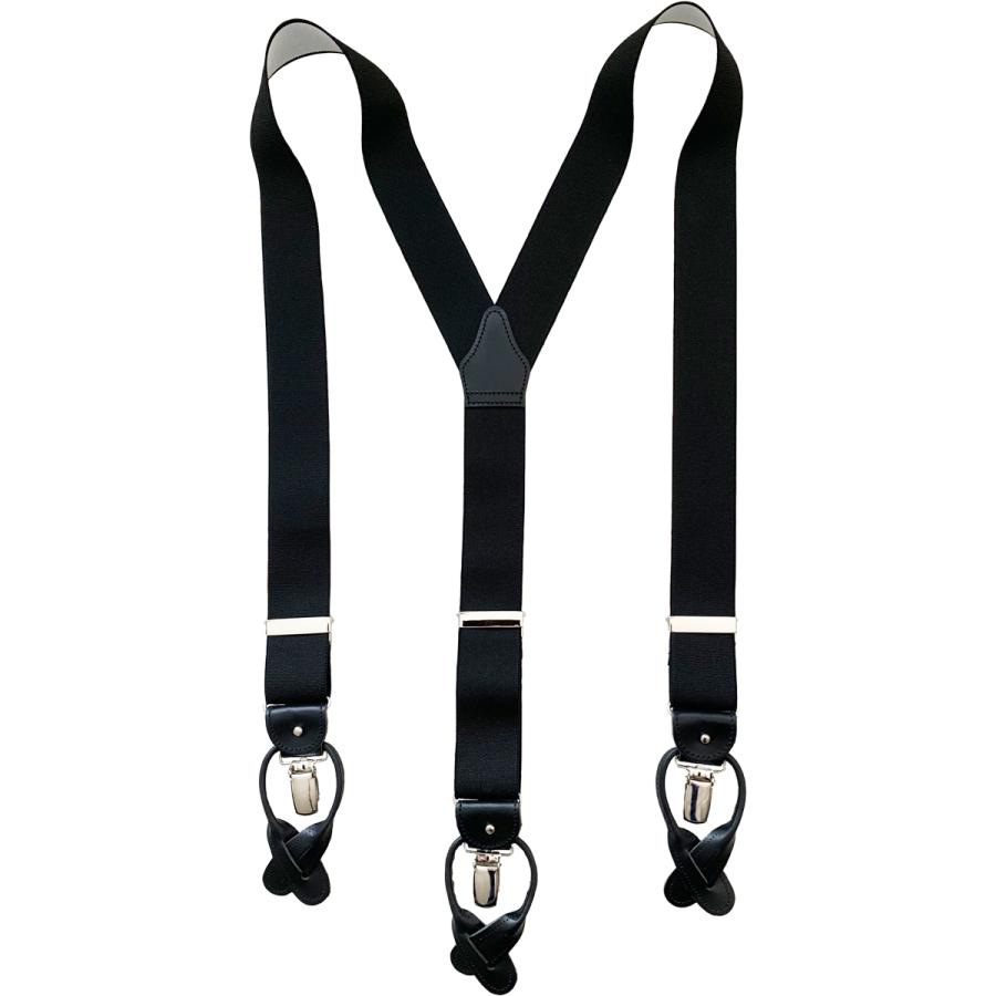  THURSTON アルバートサーストン サスペンダーY型 英国製 アルバートサーストン ALBERT THURSTON サスペンダー Y型 ブラック