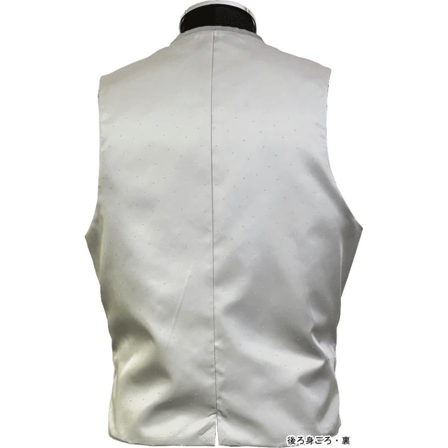 日本限定モデル 男性用 男 紳士 二次会 結婚式 オッドベスト ベスト チョッキ Vdc1012 Ab ジレ メンズ 日本製 光沢感有り シルバーグレー 衿付き Ab体 フォーマルベスト スーツ フォーマル