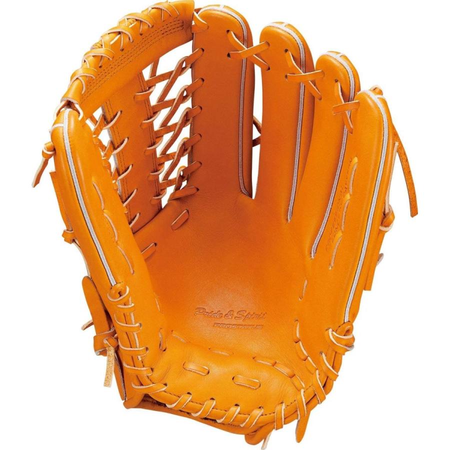 驚きの値段 ゼット Zett 軟式野球 グラブ プロステイタス 外野手用 左投げ用 サイズ 9 専用グラブ袋付き オレンジ 5600 Brgb300 爆安プライス Ikimfm Ikimfm My