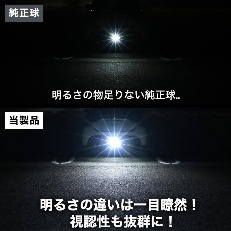 LED バックランプ TOYOTA専用 LW5B 1球 3000lm VELENO ヴェレーノ ベレーノ 爆光 純正同様の配光 ヘッドライト超え 車検対応 送料無料｜reiz｜10