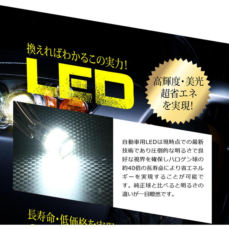 T10 バルブ LED ポジション ナンバー灯 ドアカーテシ ラゲッジ トランク ルーム 爆光 無極性 30smd 白 ホワイト 3014チップ スモール｜reiz｜07