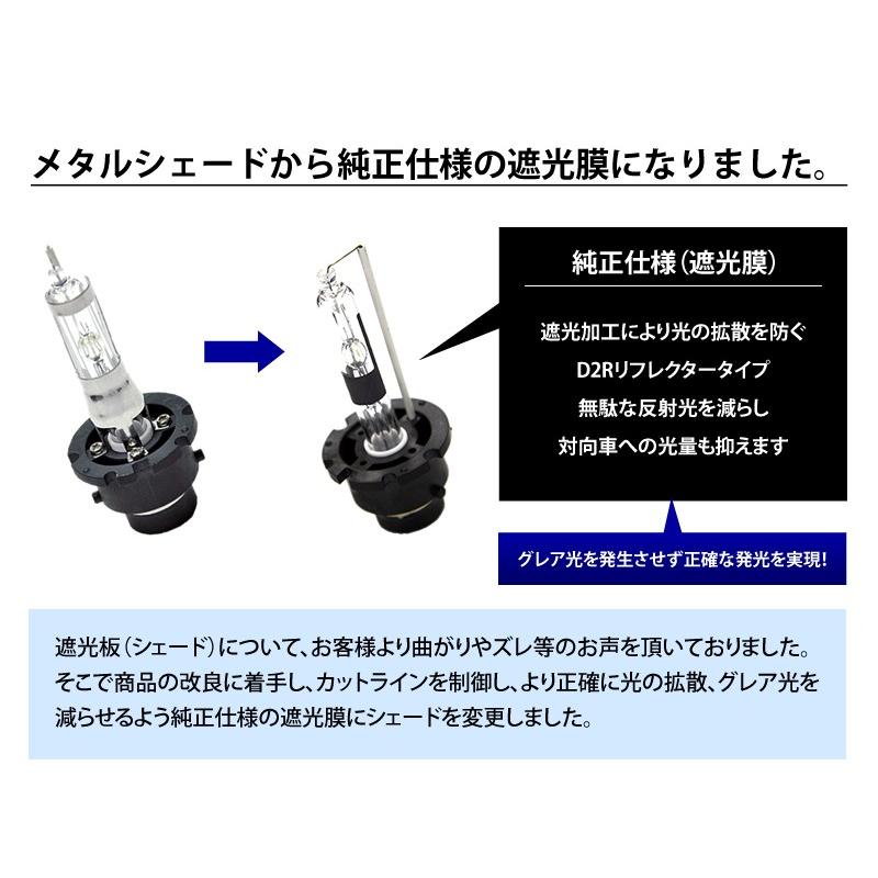 HID D2R専用設計 3700ルーメン 純正交換 バルブ 35W 5000K/6000K