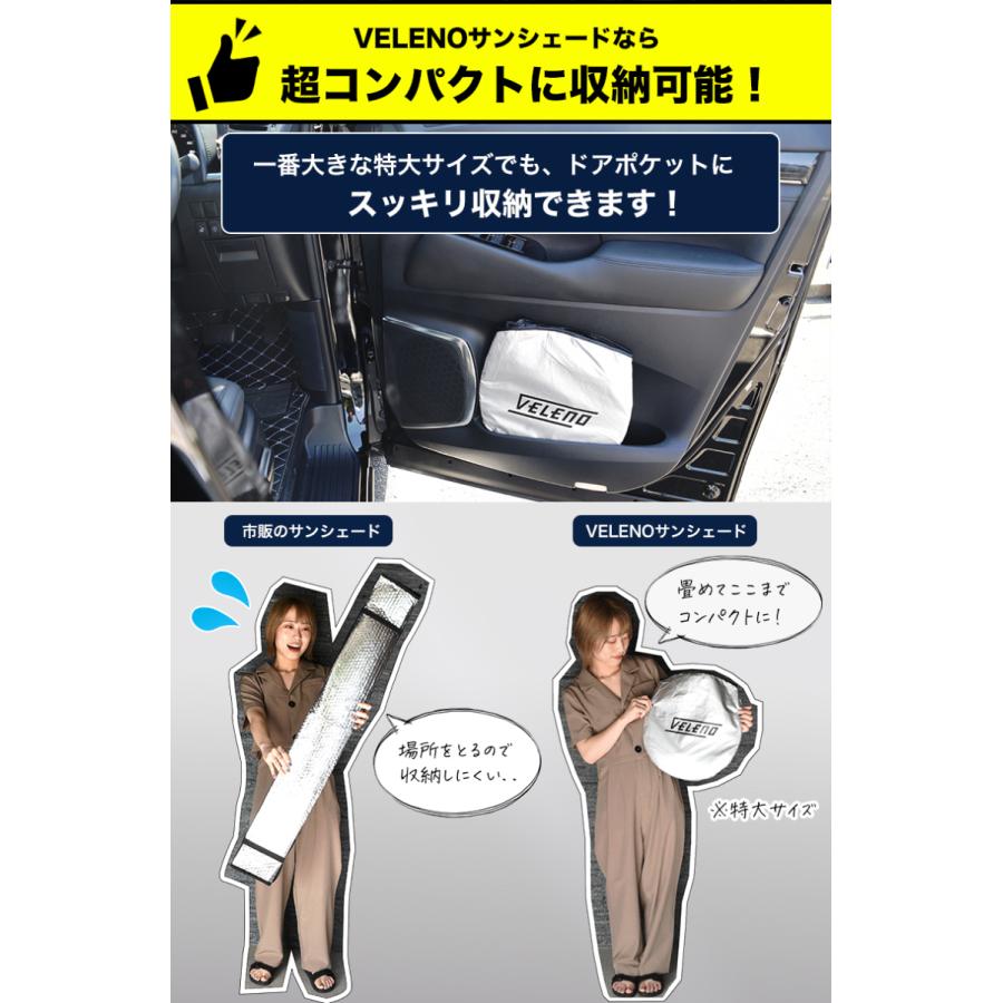 オデッセイ H29.11〜R2.10系 RC系 対応 LLサイズ サンシェード VELENO