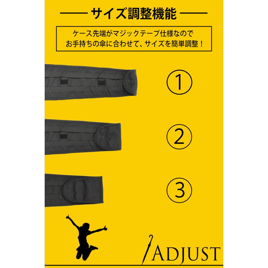 VELENO 傘ケース スマート アンブレラケース コンパクト 巻ける ヘッドレストを外さず使える 傘入れ 車内の水汚れ防止 雨傘 傘 サイズ調整可能 ヴェレーノ | VELENO | 06
