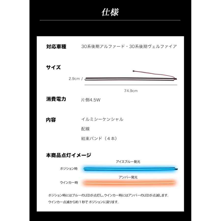 30系 前期 後期 アルファード ヴェルファイア 専用 ポジション機能付き