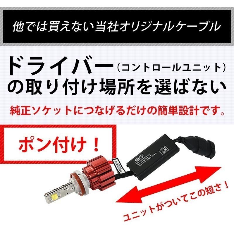 スバル インプレッサ G4 H23.12 〜 GJ 系 専用 LED フォグランプ VELENO PSX24W 10300ルーメン ハイビーム LEDフォグランプ 爆光｜reiz｜10