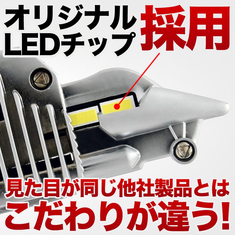 バイク H4 LED ヘッドライト 実測値 2600ルーメン hi/lo 33W  HIDを超える明るさ オールインワン｜reiz｜06