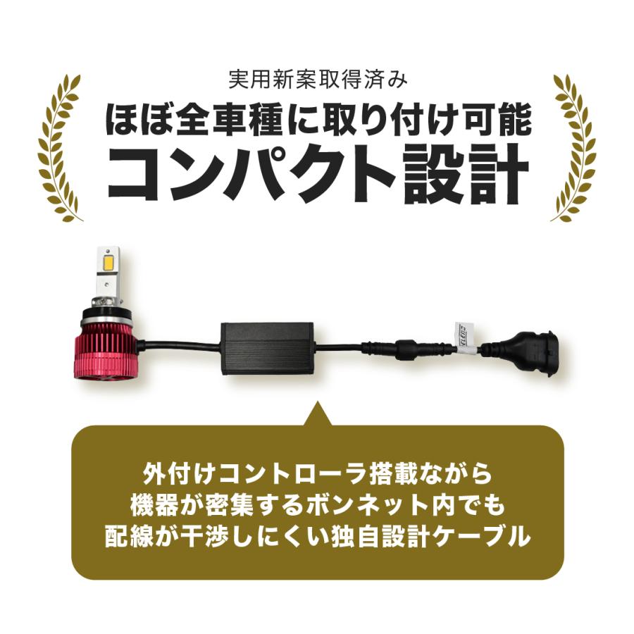 VELENO CX-7 H21.9〜H23.12 ER3P 専用 LEDフォグランプ イエロー