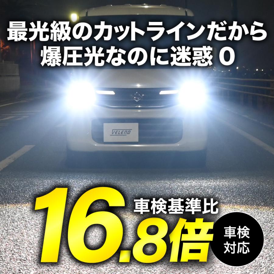 VELENO - スーパーキャリイ H30.5〜 DA16T 専用 H4 LED 映写機 前照灯 位置づける値 15000ルーメン ご機嫌光芒 置き目光芒 車検相応う hi/lo うつり変わり ヴェレーノ