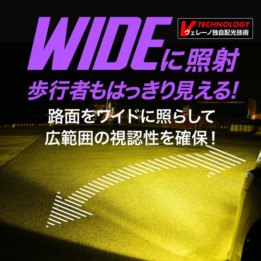VELENO iQ H21.11〜H28.4 KGJ10 LEDフォグランプ H8 H11 H16 イエロー