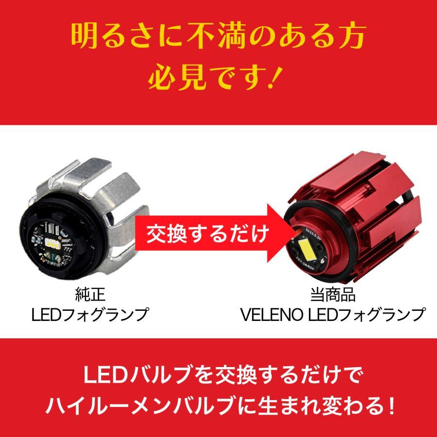 VELENO ハイラックス R2.8 〜 LED フォグランプ 8400lm イエロー VELENO ハイラックス R2.8 〜 LED フォグランプ 8400lm イエロー