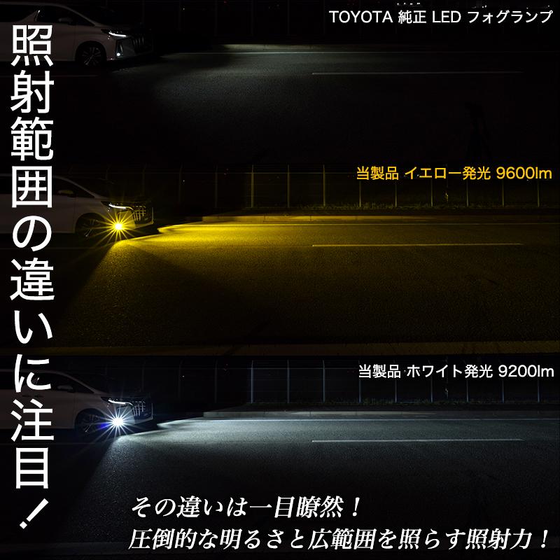 エスクァイア 純正LED除く H26.10 〜 LEDフォグランプ カラーチェンジ 2色 切り替え イエロー ホワイト 実測値 9600lm 9200lm VELENO 爆光 ヴェレーノ ベレーノ｜reiz｜05