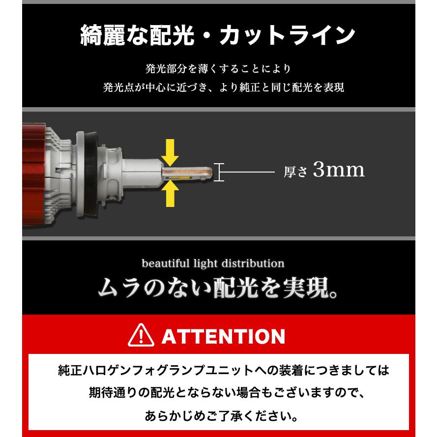 エスクァイア 純正LED除く H26.10 〜 LEDフォグランプ カラーチェンジ 2色 切り替え イエロー ホワイト 実測値 9600lm 9200lm VELENO 爆光 ヴェレーノ ベレーノ｜reiz｜10