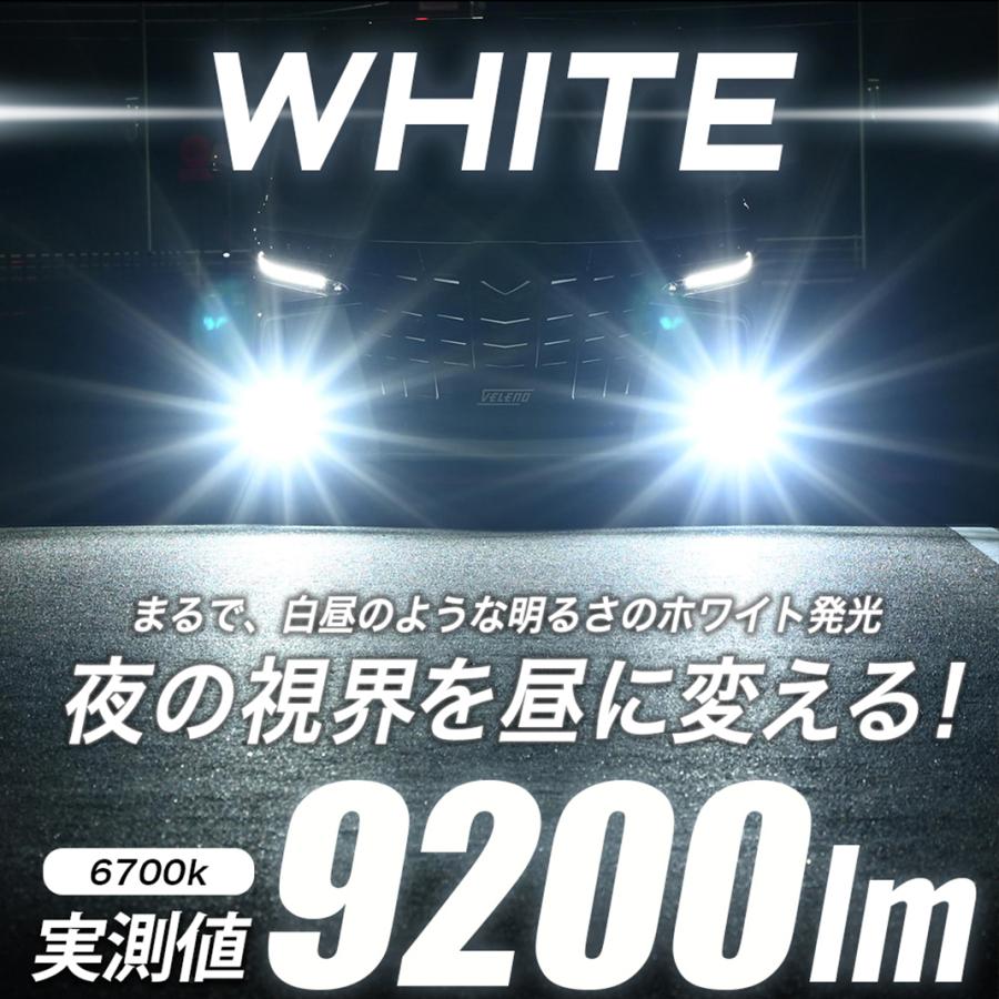 VELENO LEDフォグランプ バルブ H8 H11 H16 カラーチェンジ イエロー
