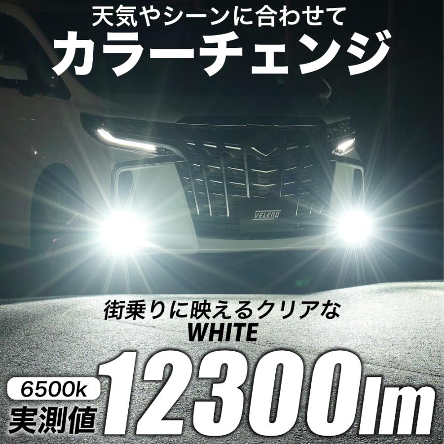 VELENO アルファード 20系 H20.5〜H23.10 GGH 20系 用 LEDフォグランプ