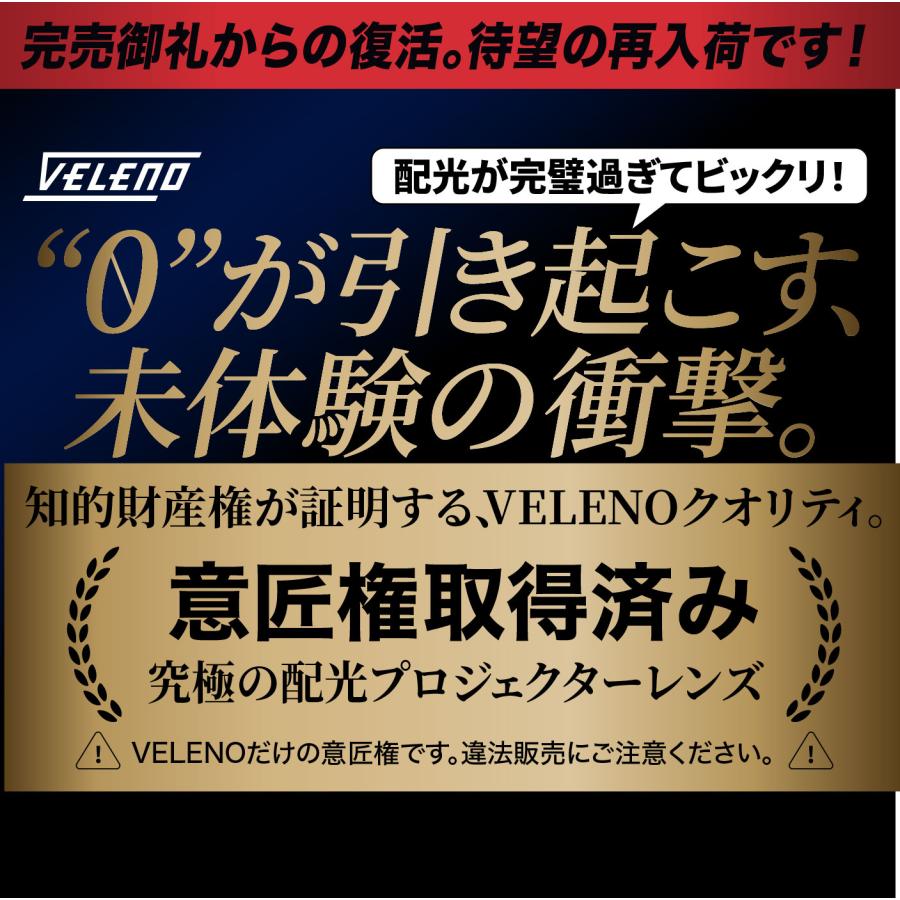 VELENO LEDフォグランプ 新次元の爆圧光 純正比24倍の路面照射力