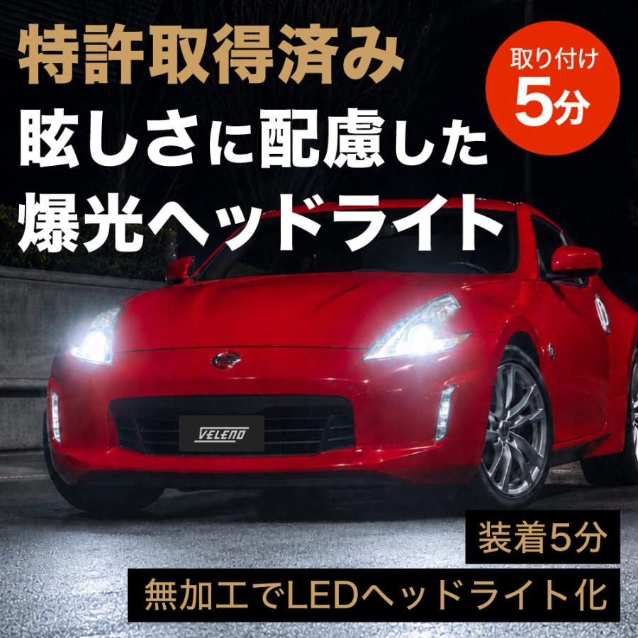 VELENO LEDヘッドライト D2S D2R D4S D4R VELENO 車検対応 ヴェレーノ
