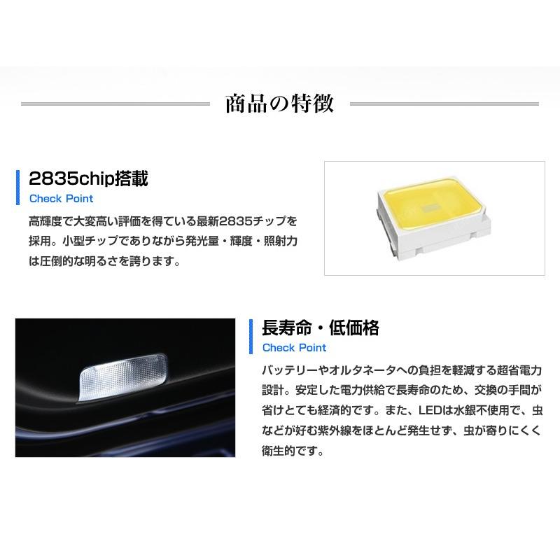 フェストン 28mm 2835 6SMD LED ルームランプ カーテシ バイザー 綺麗な白発光 無極性｜reiz｜04