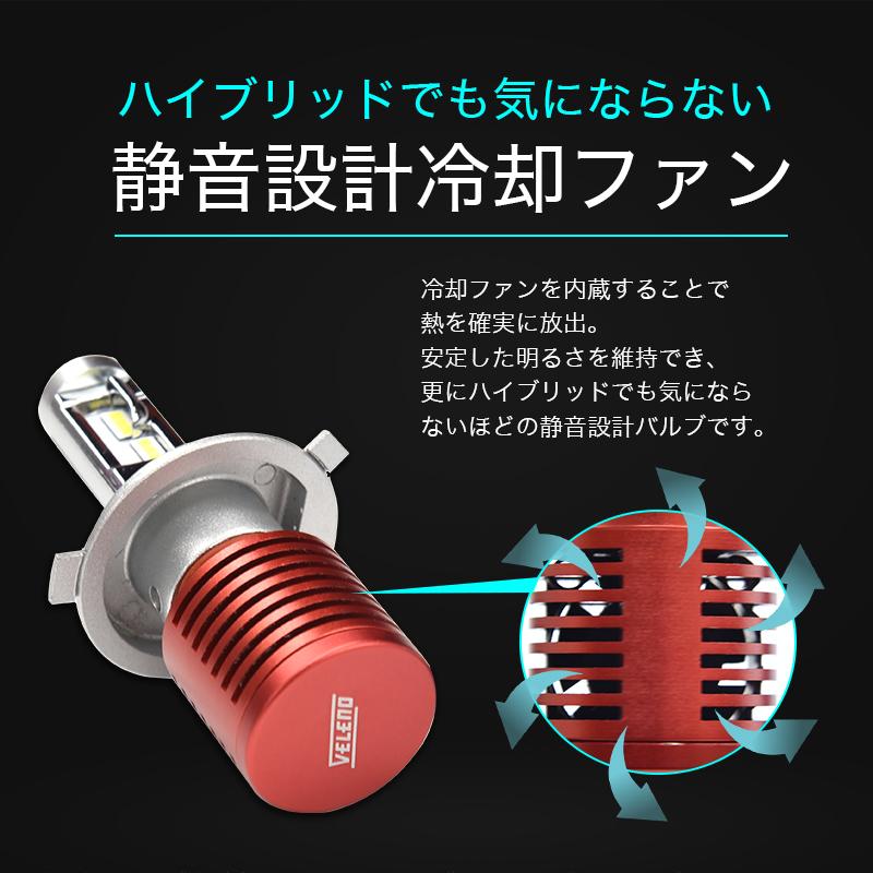 VELENO 日産 キューブ H12.9 〜 H29.7 専用 LED LEDヘッドライト 実測