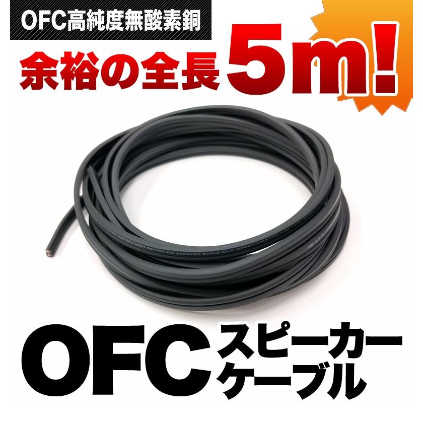 Ofcスピーカーケーブル 配線 高品質 Veleno 5m 16awg オーディオ 高純度 配線加工 延長 送料無料 Reiz Trading 通販 Paypayモール