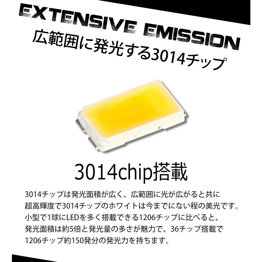 T10 T16 バルブ LED ポジション バックランプ ウインカー 爆光 無極性 36w 白/ホワイト/アンバー/赤/青 3014チップ スモール｜reiz｜07