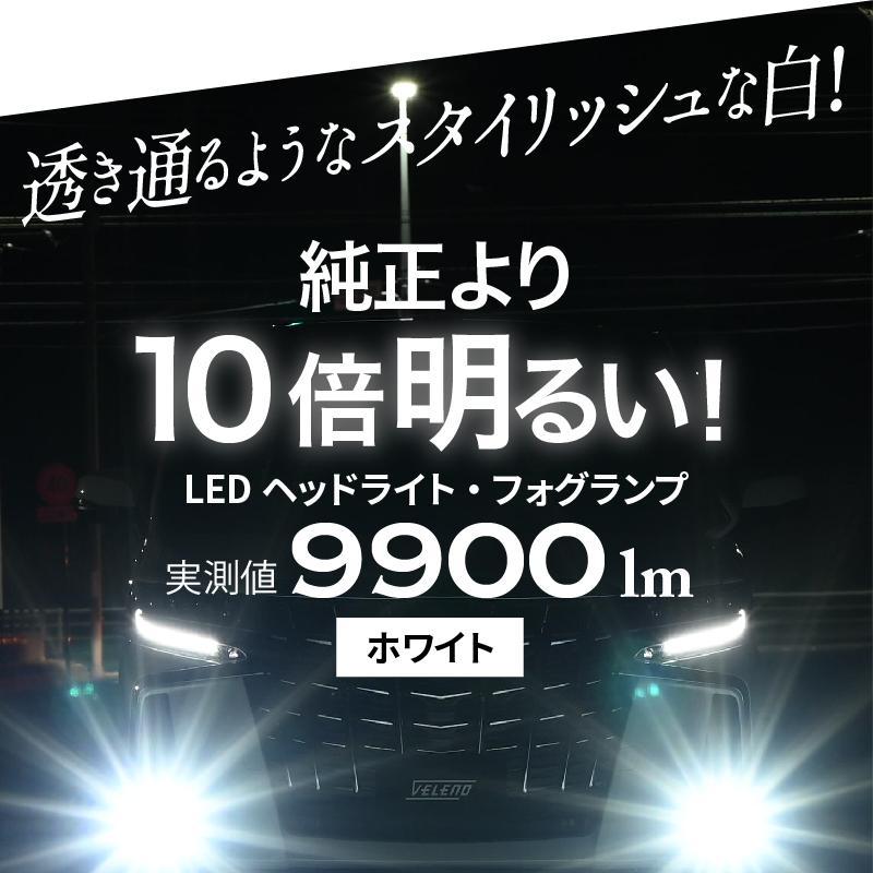 ジェイド H27.2 〜 FR4 LEDフォグランプ イエロー イエローフォグ H8 実測値 10500lm 9900lm VELENO ヴェレーノ ベレーノ｜reiz｜14