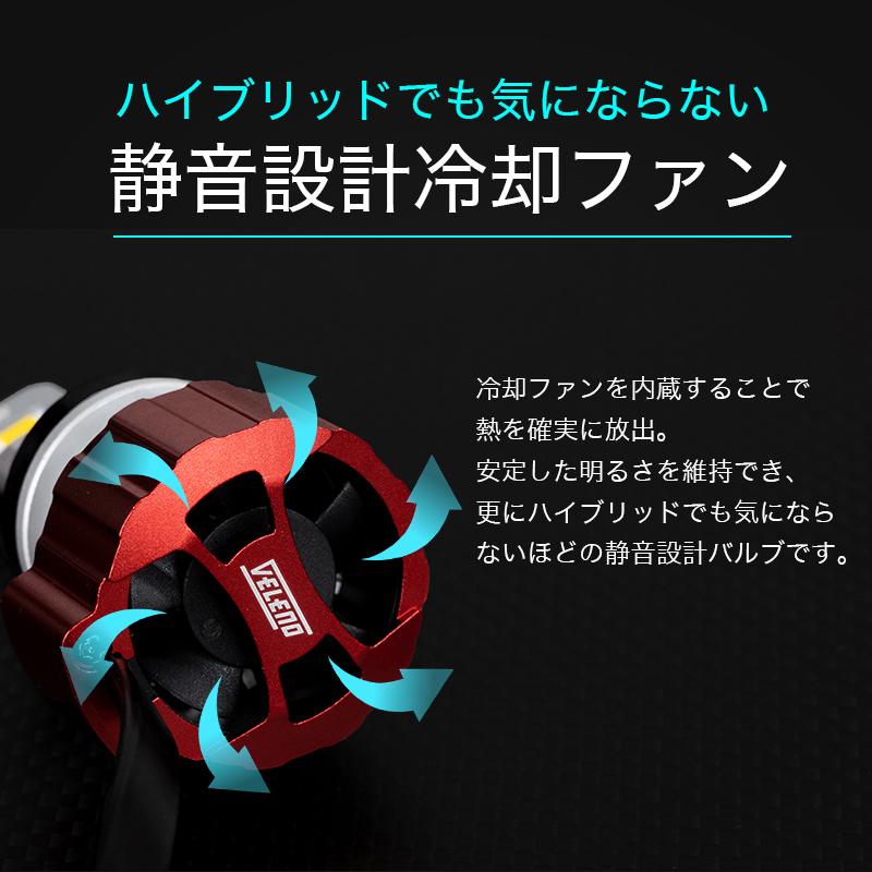 VELENO - エスクァイア 80系 H26.10〜 LEDフォグランプ 2色 うつり変わり 黄色 白いこと 位置づける値 9600ルーメン 9200ルーメン バイ色合い 爆光 ヴェレーノ