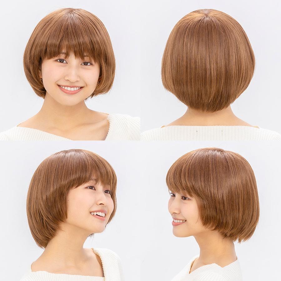 ウィッグに見える帽子 HAT03 ショートボブ フリーサイズ おしゃれ 医療