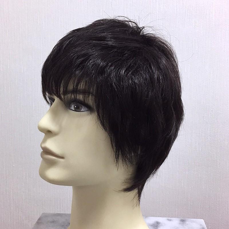 メンズフルウィッグ ナチュラルウルフ FDM-02 男性医療用全頭 メンズフルウィッグ ナチュラルウルフ FDM-02 男性医療用全頭