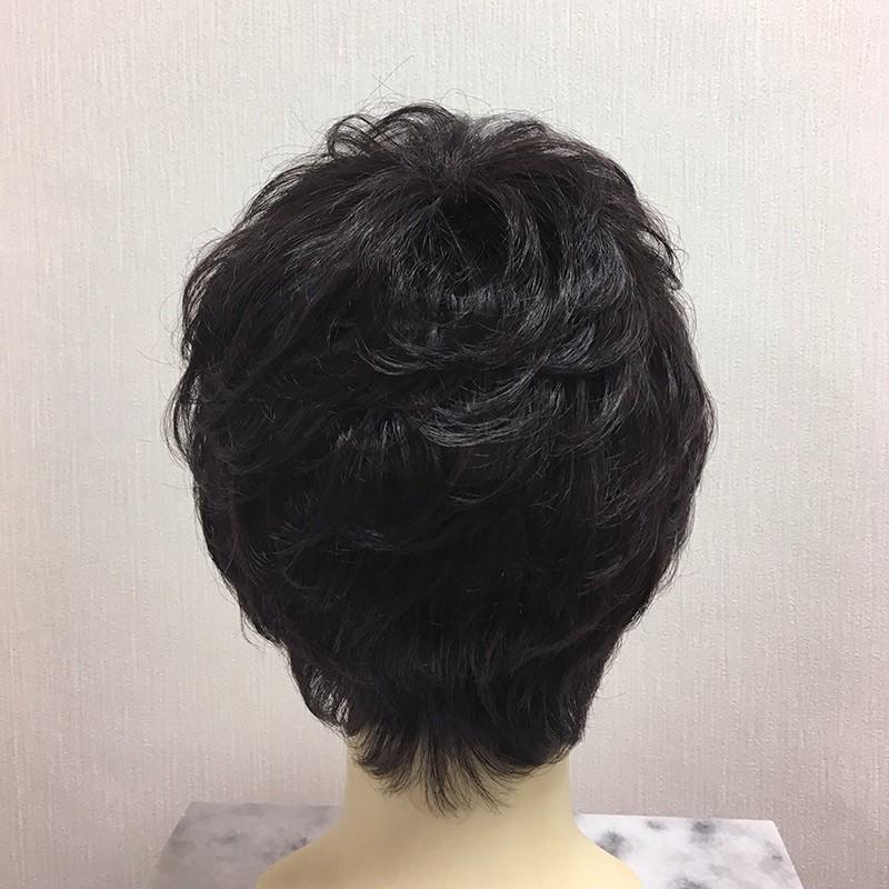 メンズフルウィッグ ショートウルフ FDM-03 男性医療用全頭 メンズフルウィッグ ショートウルフ FDM-03 男性医療用全頭