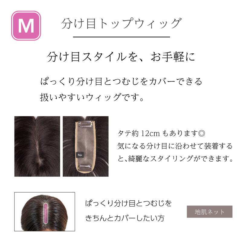 返品OK 部分ウィッグ 分け目 人毛100% ヘアピース 女性 頭頂部 かつら 頭頂部ウィッグ 白髪隠し 人毛 ミセス ヘアーピース ウイック 分け目トップウィッグの画像