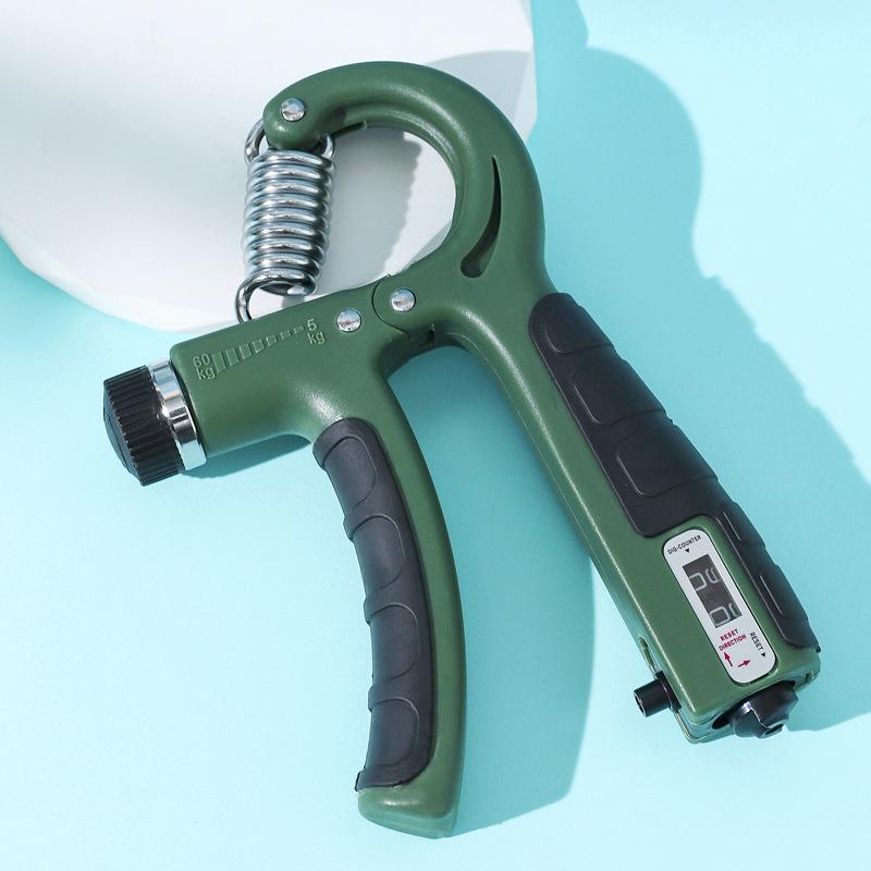 ハンドグリップ 握力 トレーニング 握力グリップ カウンター付 60kg