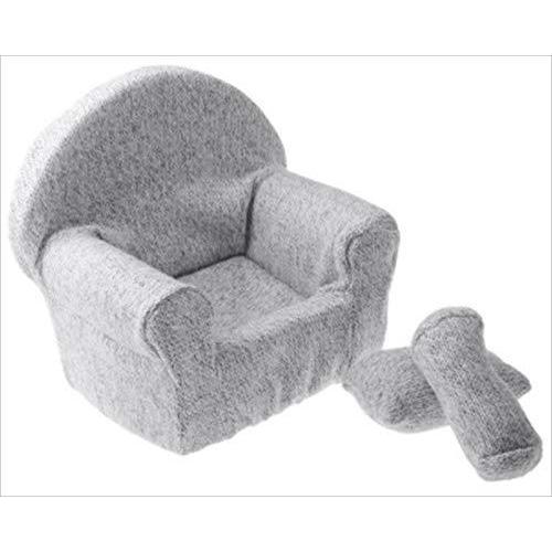 超目玉 Micia Luxury ミシアラグジュアリー 3 ピース セット 新生児 ポーズ ミニソファ 小道具 ライトグレー 交換無料 Www Muslimaidusa Org