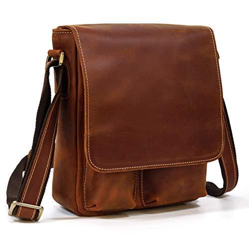 最安値に挑戦 伝説の革職人 メンズ 本革 レザー ショルダーバッグ 斜め掛けバッグ メッセンジャーバッグ 通勤 通学 無地 ランキング入賞商品 Www Skylanceronline Com