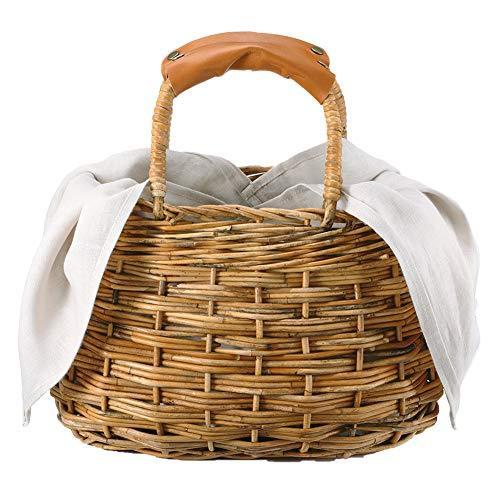 クレエ Creer かごバッグ バスケット 春夏のみならずオールシーズン愉しめる上質カゴ A B08s3csbb3 2510 クレエ Creer かごバッグ トートバッグ アラログ バッグ オールシーズン可 ベージュ セール対象 レディース レディースファッション レクサ A B08s3csbb3