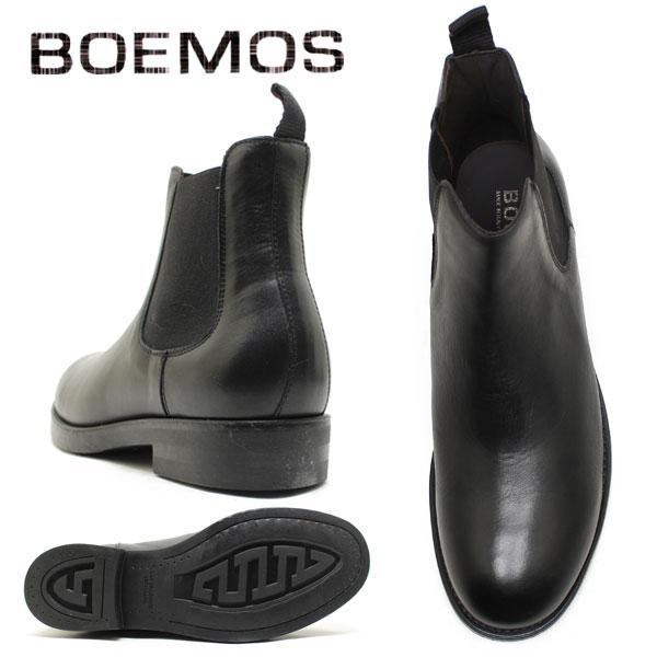 BOEMOS ボエモス 4666 イタリア製 本革 メンズ ブーツ サイドゴア  