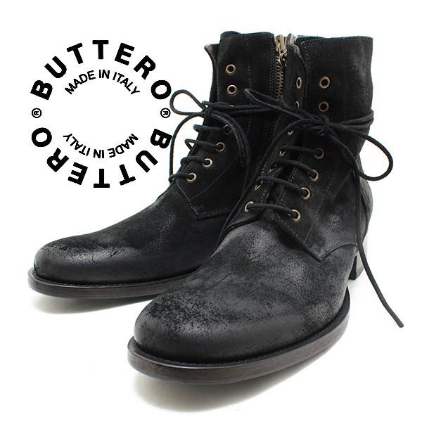 BUTTERO ブッテロ　b2904 ブラック　7ホール　レースアップ 楽天市場】BUTTERO ブッテロ 日本正規品 定番7ホール・レース