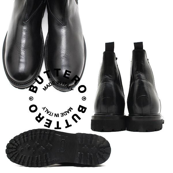 BUTTERO ブッテロ 日本正規品 ビブラムソール・サイドゴアブーツ BUTTERO ブッテロ 日本正規品 ビブラムソール・サイドゴアブーツ