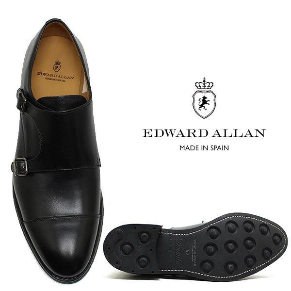 EDWARD ALLAN エドワードアレン 9923 ダブルモンクストラップシューズ