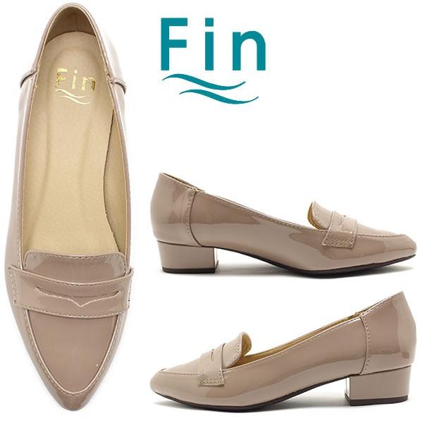 Fin（フィン） 05-8991 低反発スポンジ入り3.5センチヒール付きコイン
