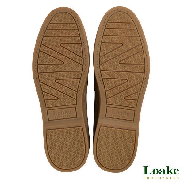 Loake England ローク LUCCA ルッカ スエードローファー スリッポン ハンドメイド 本革 メンズ Fフィット 3E相当 LUCNS/LUCFS_3