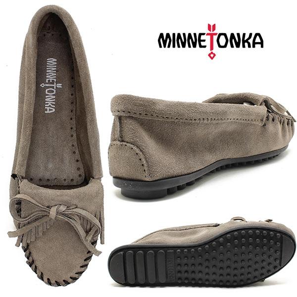 Minnetonka（ミネトンカ） 正規品 モカシン KILTY キルティー GREY