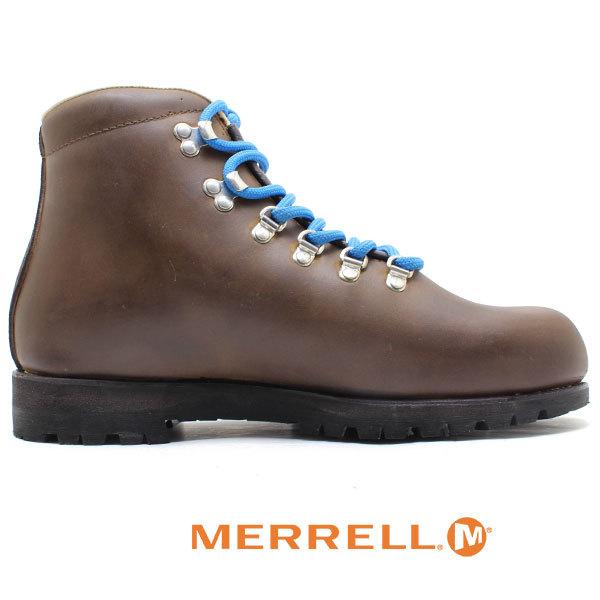 MERRELL（メレル） LEATHER レザー トレッキングシューズ BROWN MOGANO