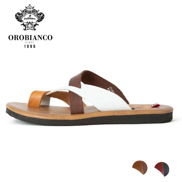 OROBIANCO オロビアンコ CHAYA2 カラーコンビサンダル メンズ レザー サンダル 高級 ブランド 本革 日本製 Orobianco（オロビアンコ） CHAYA2 カラーコンビサンダル メンズ