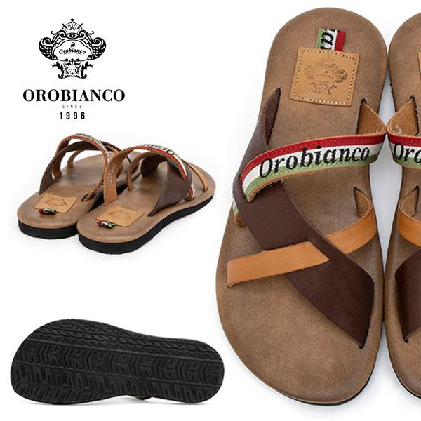 Orobianco（オロビアンコ） HASHIBA2 マルチカラークロスサンダル